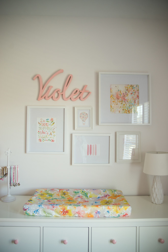 Baby Girl Nursery Wall Decor Ideas
 Violet s Whimsical Nursery Project Nursery