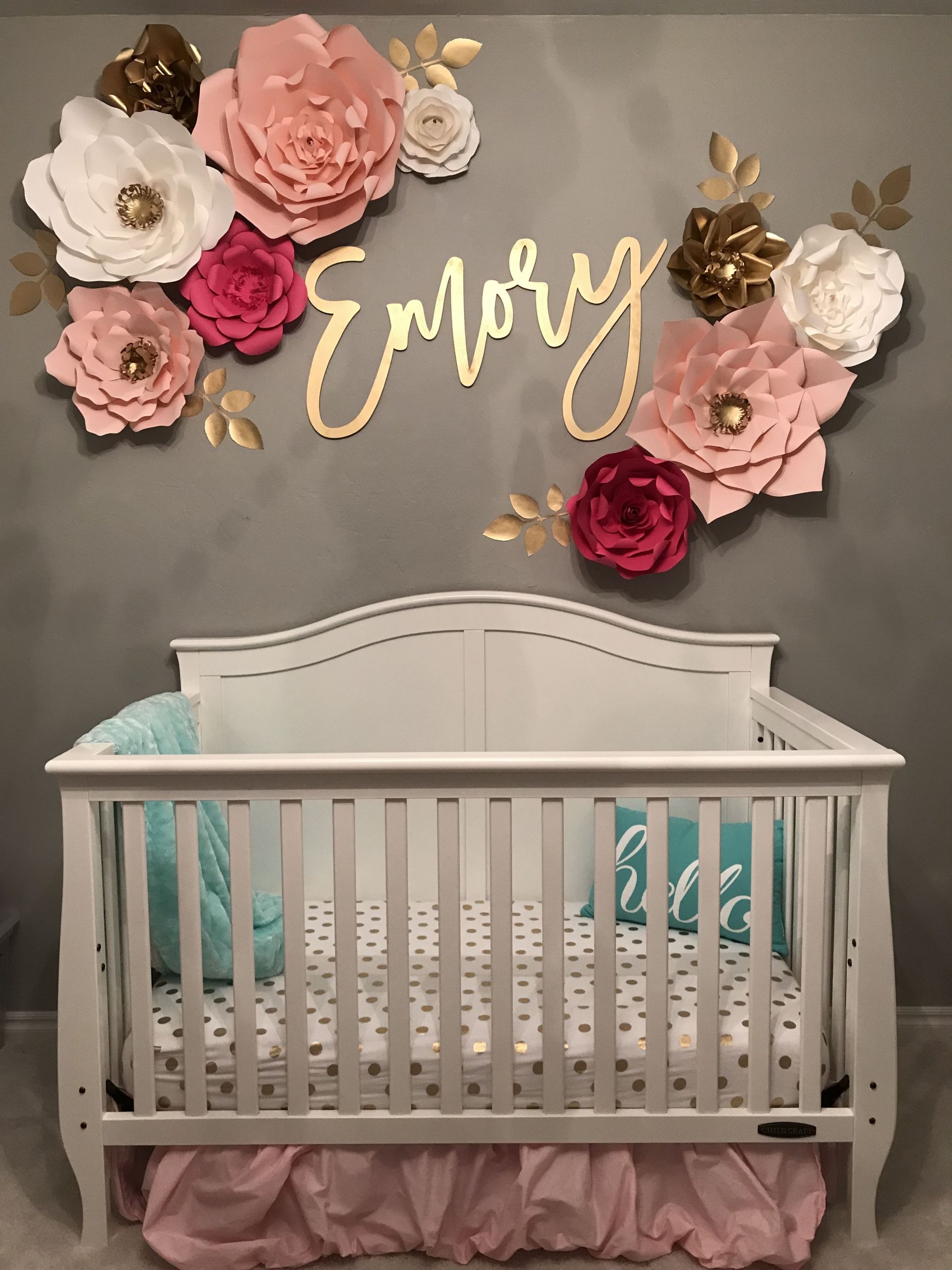 Best 20 Baby Girl Nursery Wall Decor Ideas - Home, Family, Style and