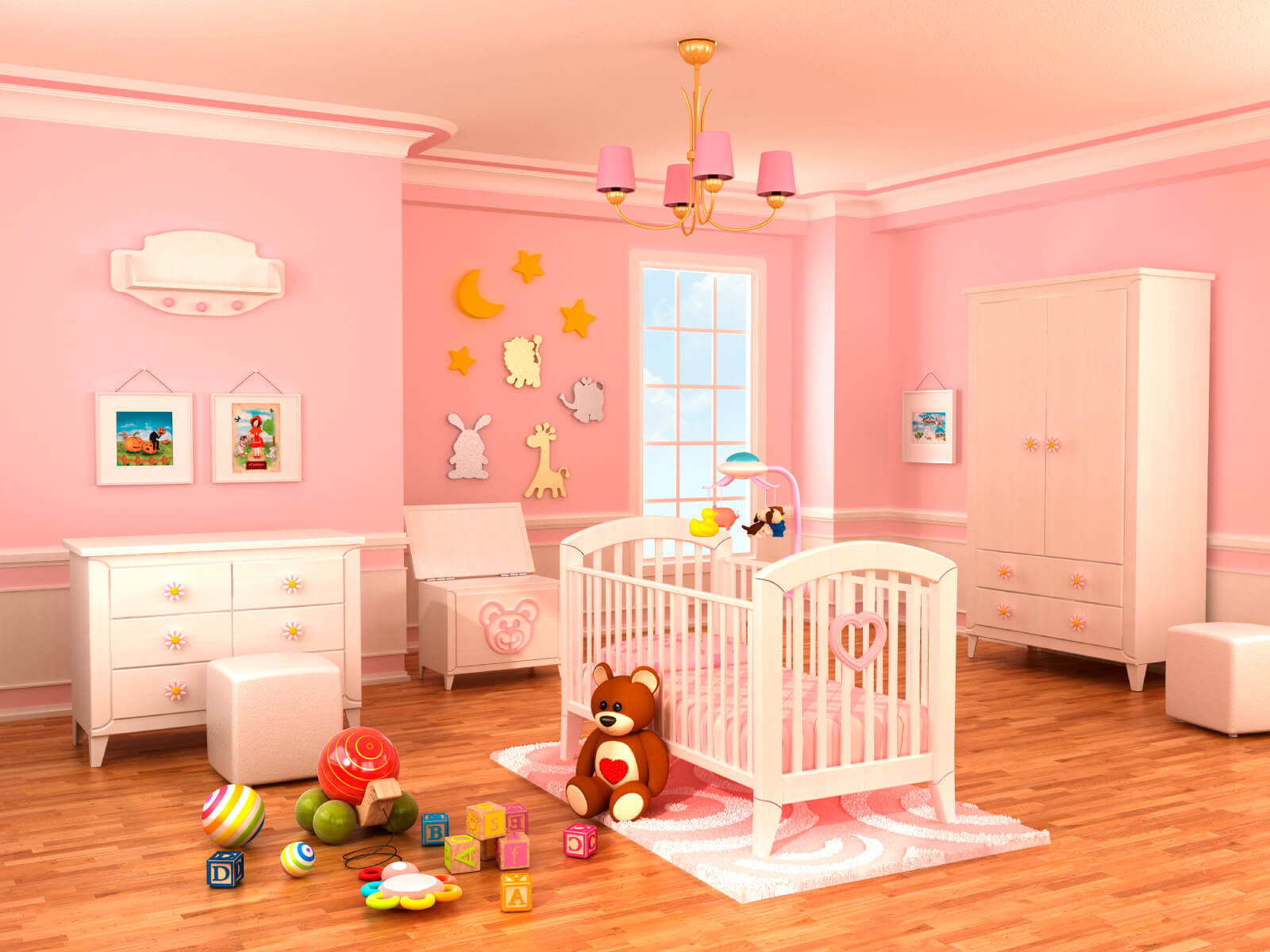 Baby Girl Nursery Wall Decor Ideas
 18 Baby Girl Nursery Ideas Themes & Designs