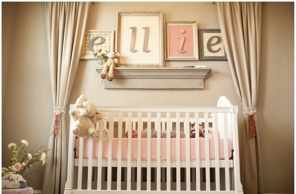The Top 20 Ideas About Baby Girl Wall Decor Ideas Home Family Style 