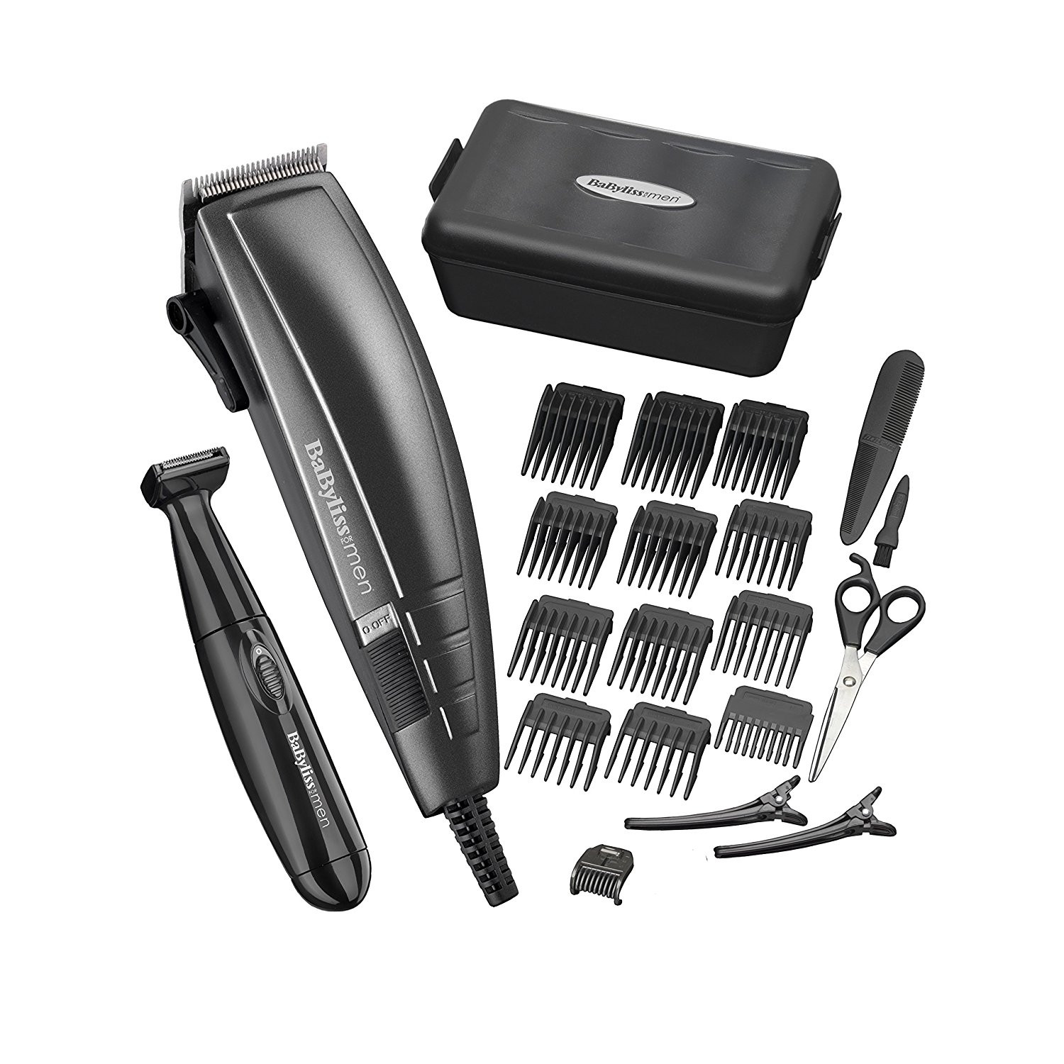 Baby Hair Cutting Kit
 BaByliss Pro Hair Cutting Kit for Men – Black – Shancharan