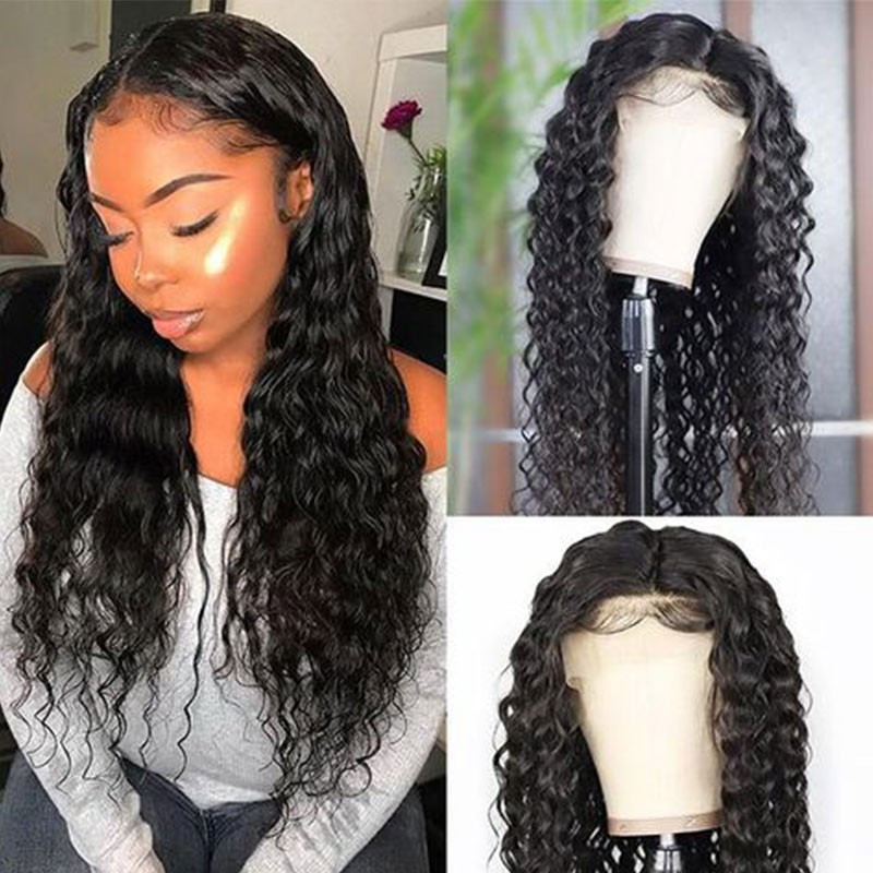 Baby Hair Hairline
 Beautyforever Water Wave Natural Hairline Lace Front Wigs