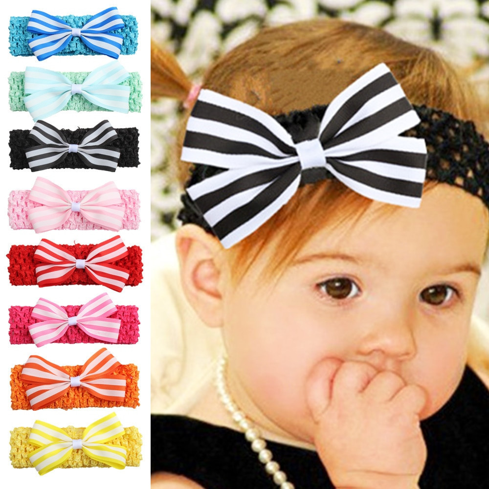 Baby Hair Pieces
 New style Stripes Hair accessories Baby Hair band 1 piece