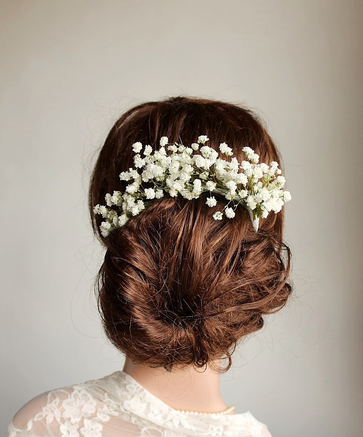 Baby Hair Pieces
 Baby s Breath Boutonniere