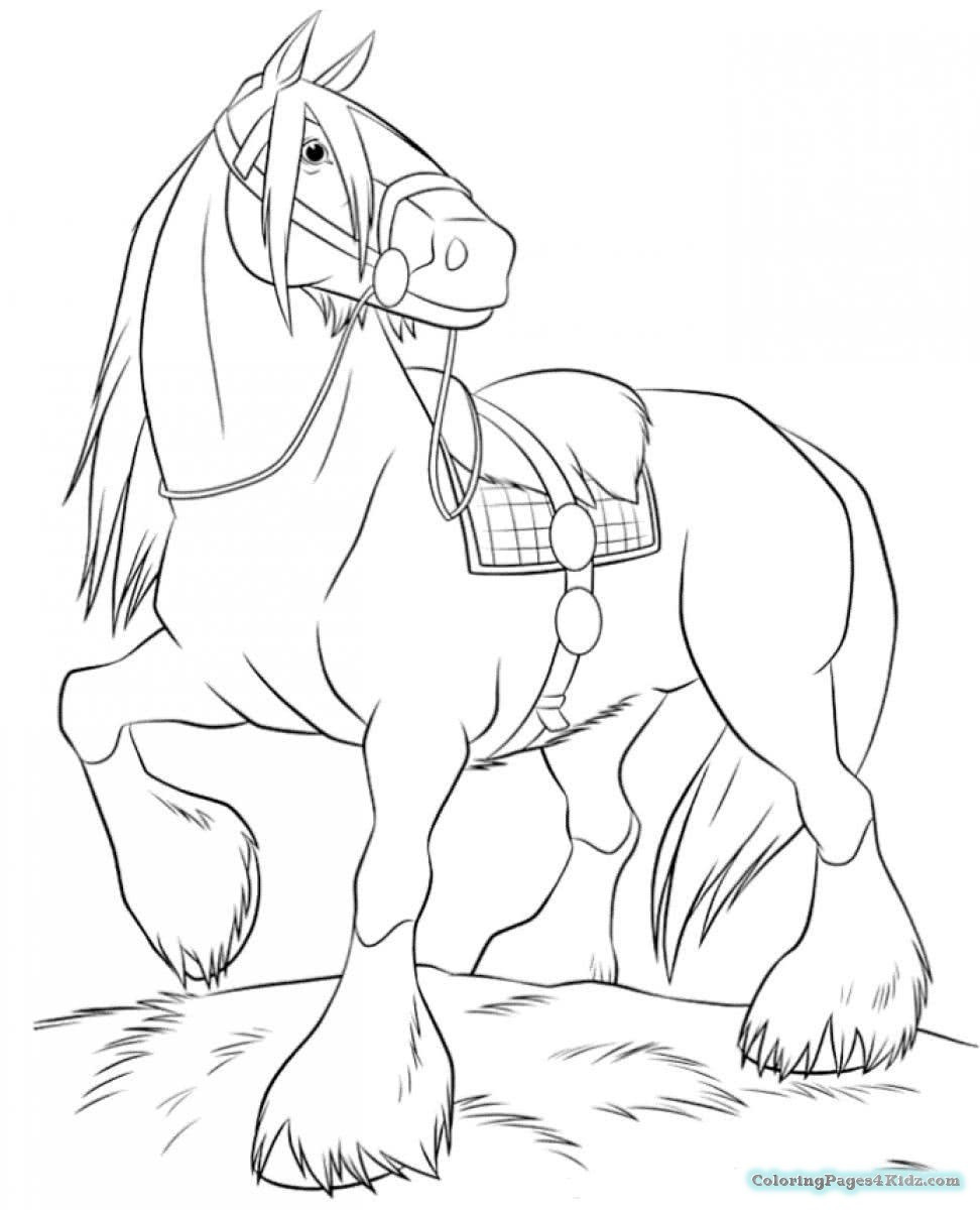 Baby Horse Coloring Pages
 Mommy Baby Horse Coloring Pages