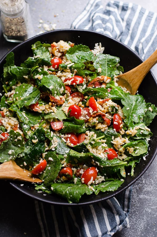 Baby Kale Salad Recipes
 Baby Kale Salad Recipe iFOODreal Healthy Family Recipes