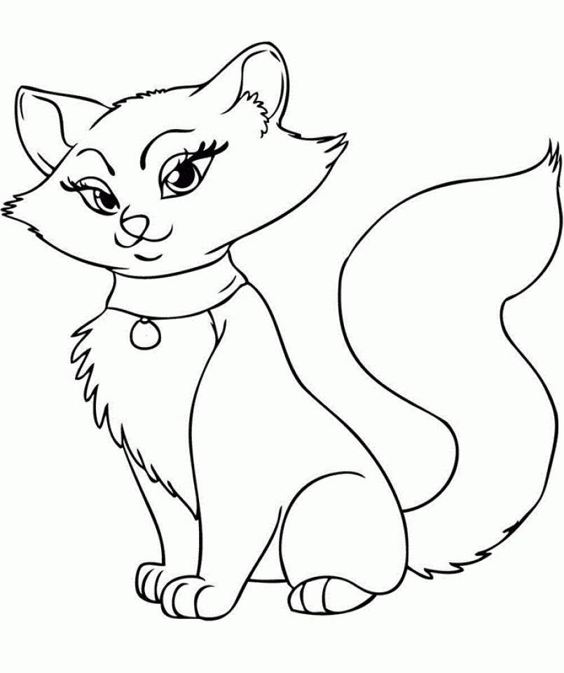 Baby Kitty Coloring Pages
 Get This Baby Kitten Coloring Pages