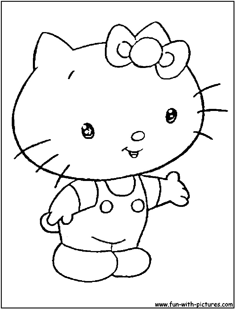 21 Of the Best Ideas for Baby Kitty Coloring Pages - Home, Family ...