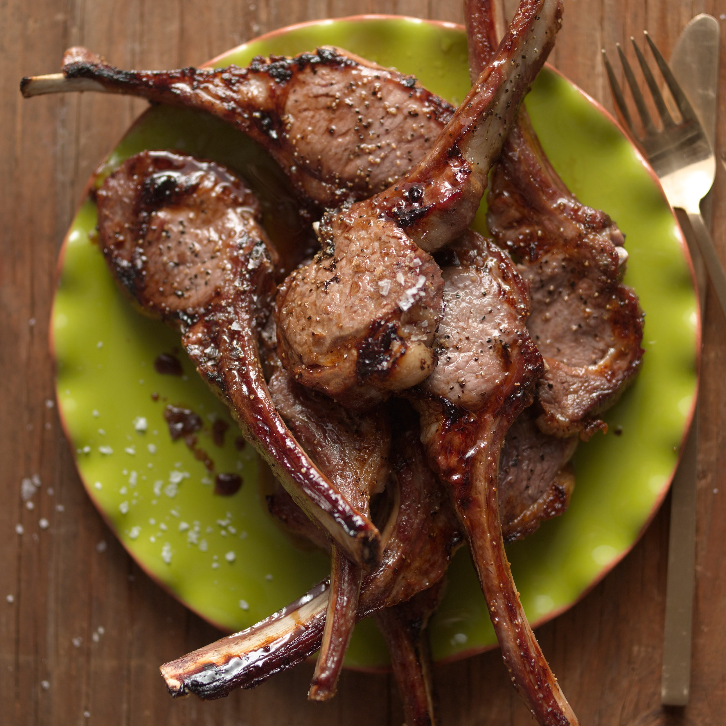 Baby Lamb Recipes
 Rack Lamb With Dijon Glaze Over Wilted Baby Spinach