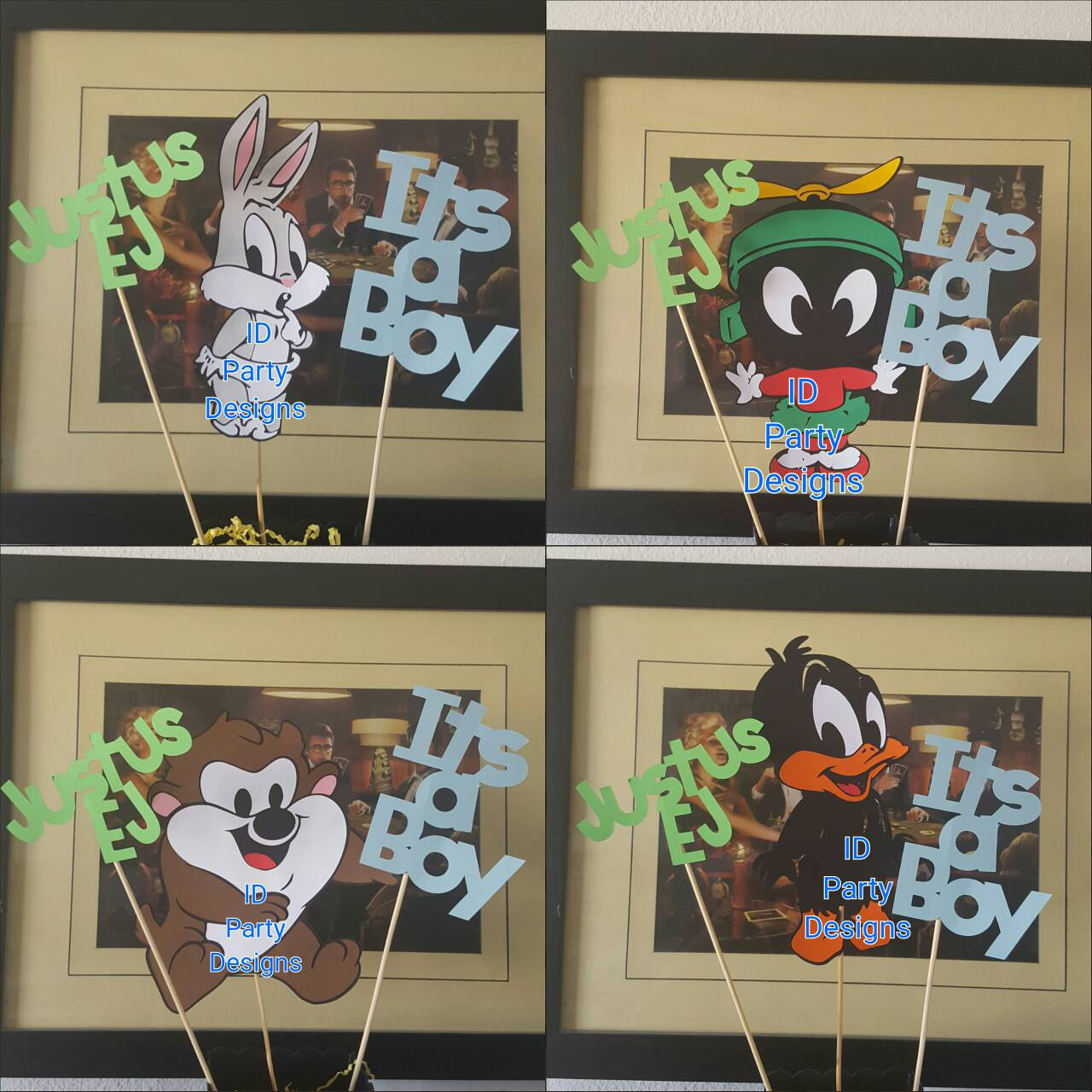 Baby Looney Tunes Nursery Decor
 BABY LOONEY TUNES Extra Centerpiece set