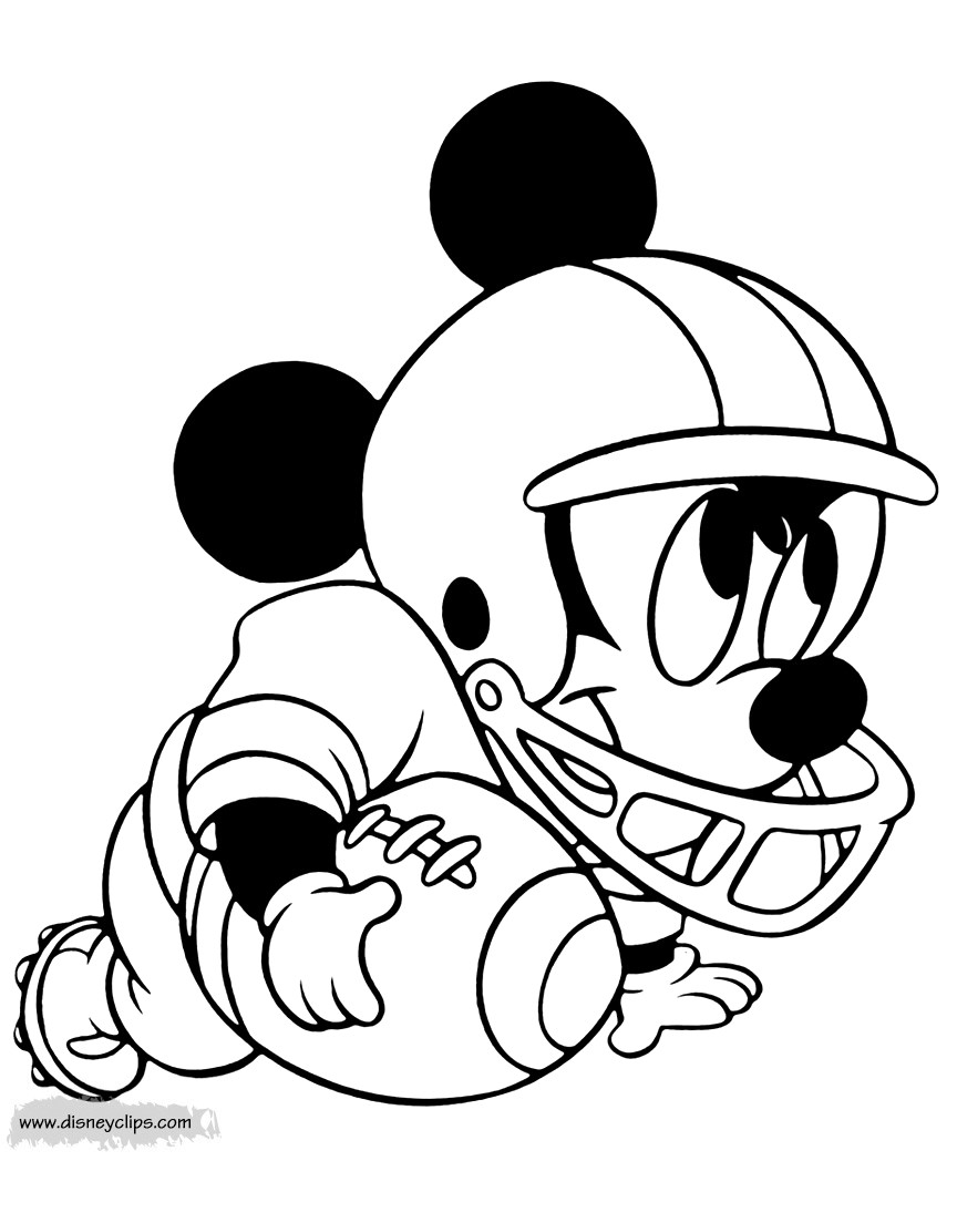 Baby Mickey Coloring Pages
 Disney Babies Coloring Pages 3