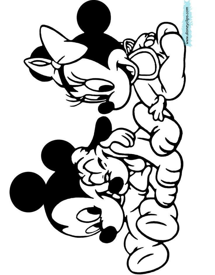 Baby Mickey Mouse Coloring Page
 485 best Disney Babies images on Pinterest