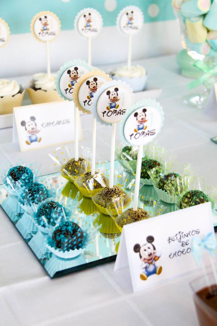 Baby Mickey Mouse Party Decorations
 Kara s Party Ideas Baby Mickey Mouse Party with Lots of