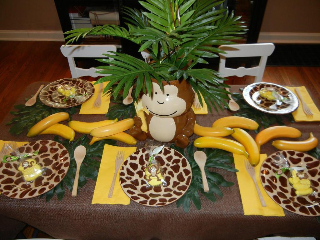 Baby Monkey Decor
 Monkey Baby Shower Decorations Ideas