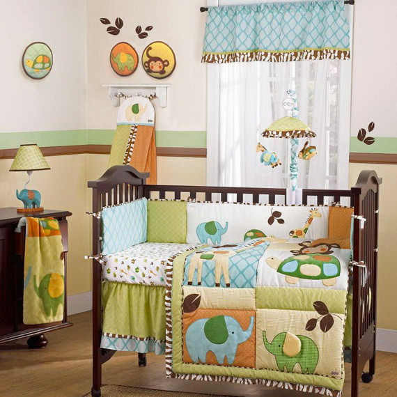 Baby Monkey Decor
 Monkey Baby Crib Bedding Theme and Design Ideas family