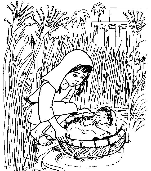 Baby Moses Coloring Pages
 Christian Ed To Go September 2011