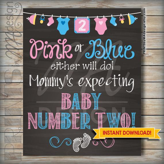 Baby Number 2 Quotes
 Baby Number 2 Announcement Prop by PRINTSbyMAdesign