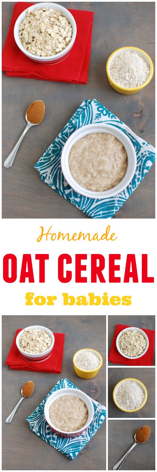 Baby Oatmeal Cereal Recipes
 Homemade Oat Cereal for Babies