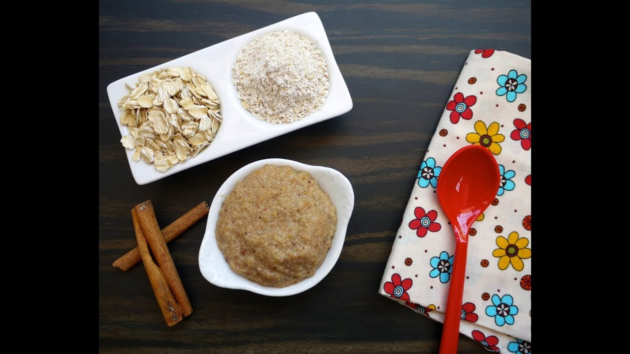 Baby Oatmeal Cereal Recipes
 Oatmeal Cereal Homemade Baby Food Weelicious