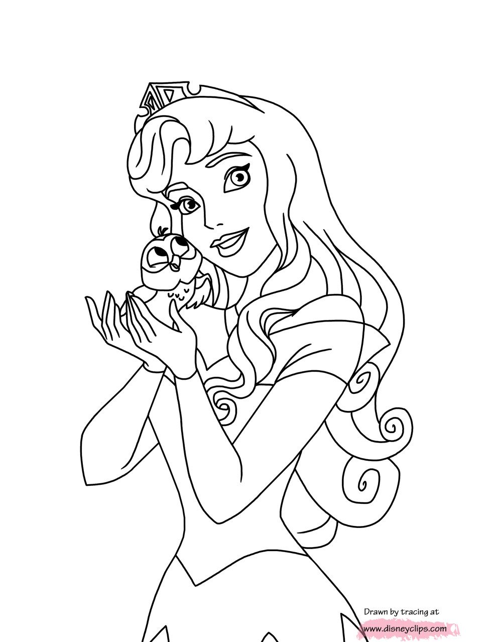 Baby Princess Coloring Pages
 Sleeping Beauty Coloring Pages