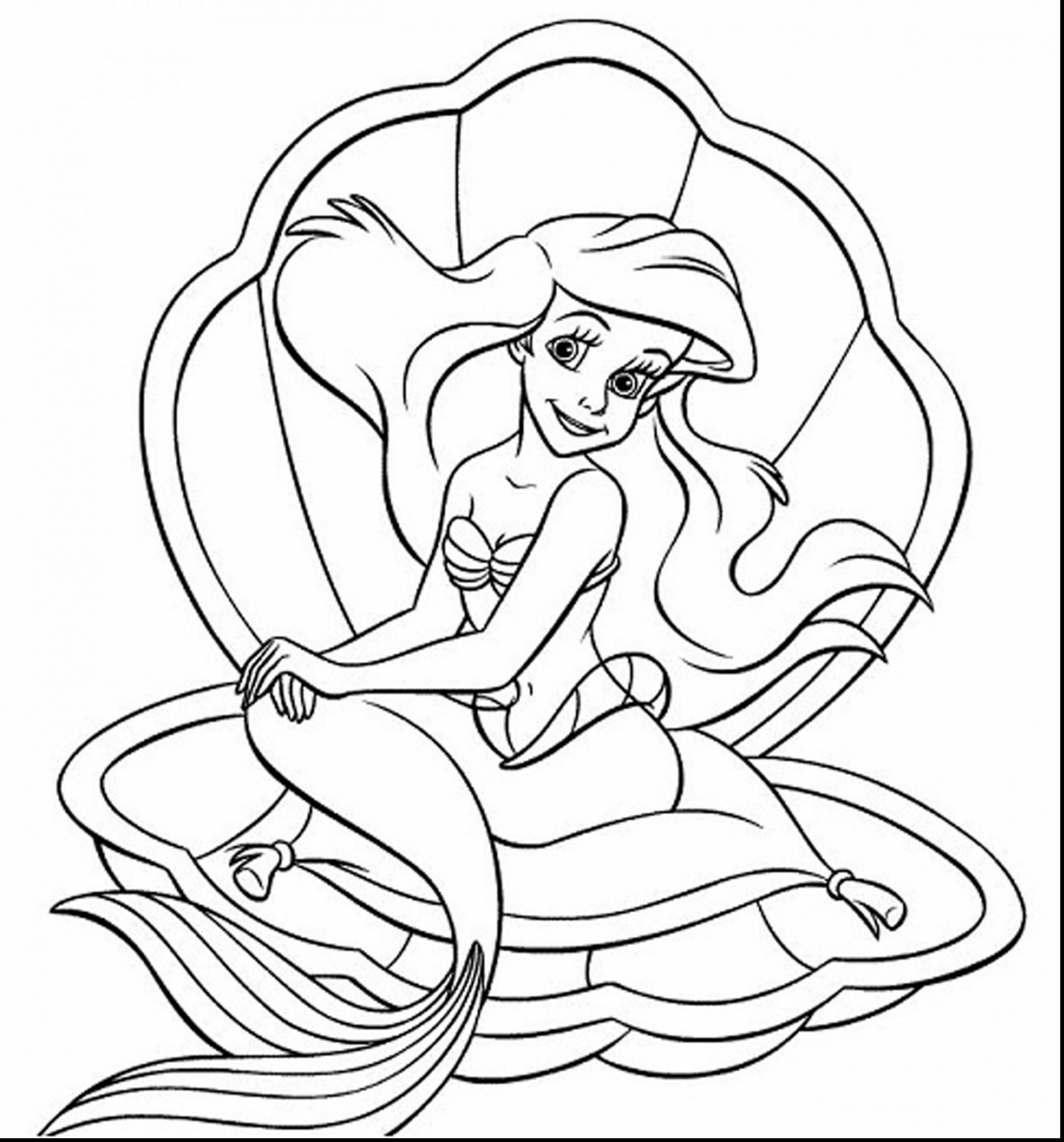 Baby Princess Coloring Pages
 Baby Ariel Coloring Pages at GetColorings