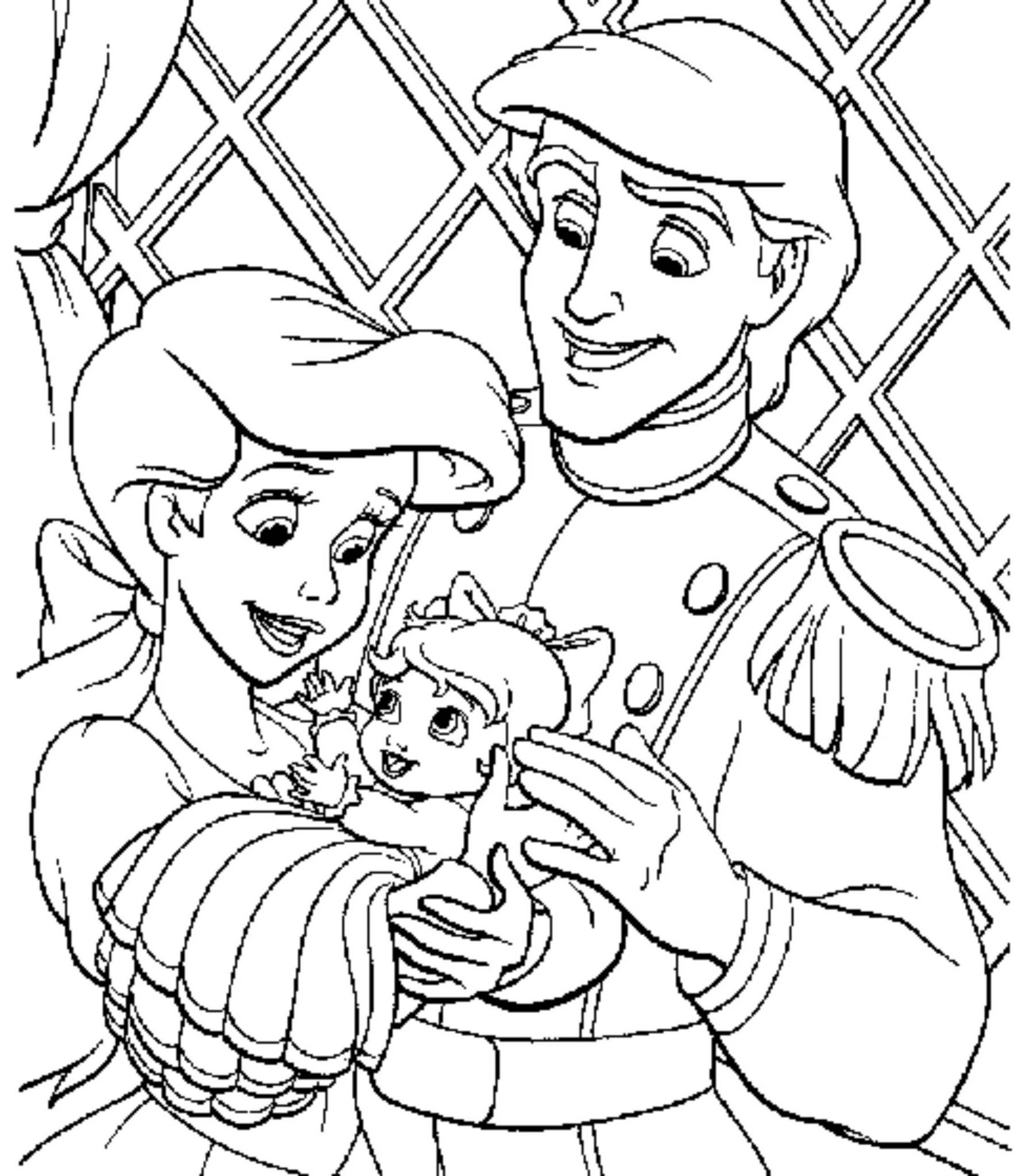 Baby Princess Coloring Pages
 Print & Download Princess Coloring Pages Support The