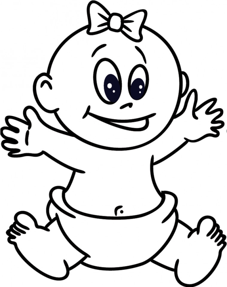 Baby Printable Coloring Pages
 Get This Baby Coloring Pages Printable 518ap