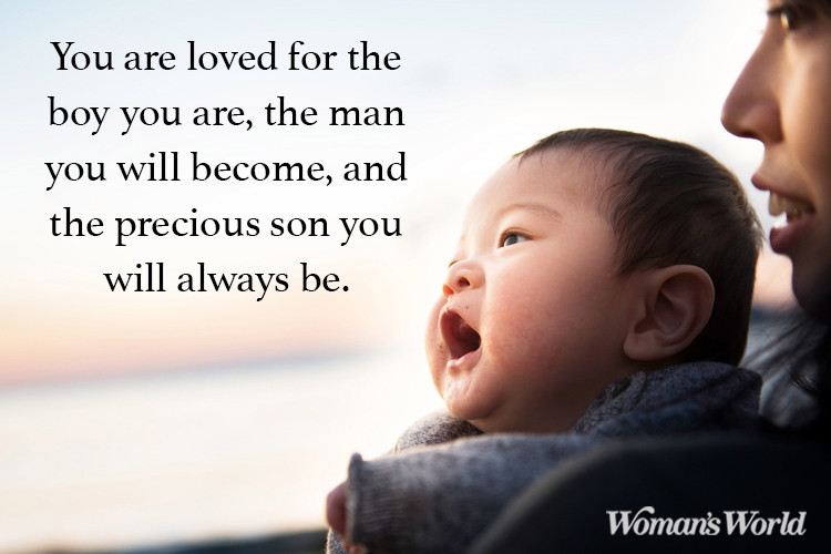 Baby Quotes For Mom
 Little Boy Quotes From Mommy Because He ll Always Be Your