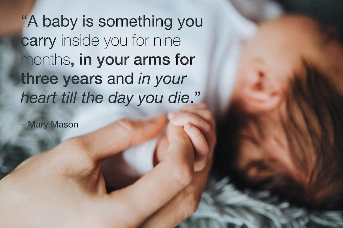 Baby Quotes For Mom
 35 New Mom Quotes and Words of Encouragement for Mothers