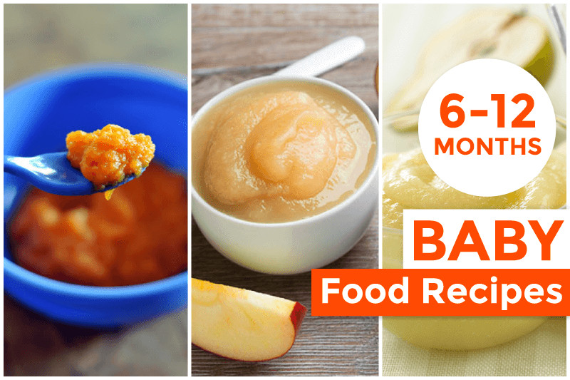 Baby Recipes 12 Months
 Baby Food Recipes For 6 12 months old puree foods Babygogo
