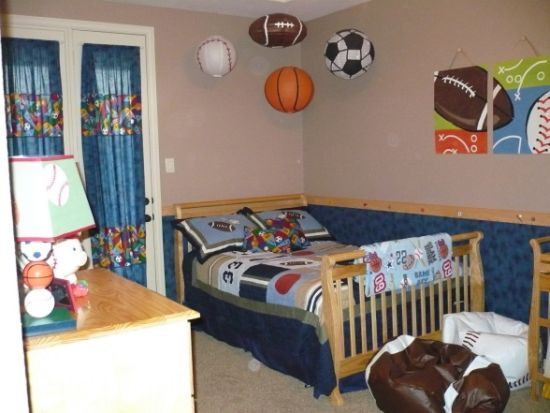 Baby Room Sports Decor
 50 Sports Bedroom Ideas For Boys