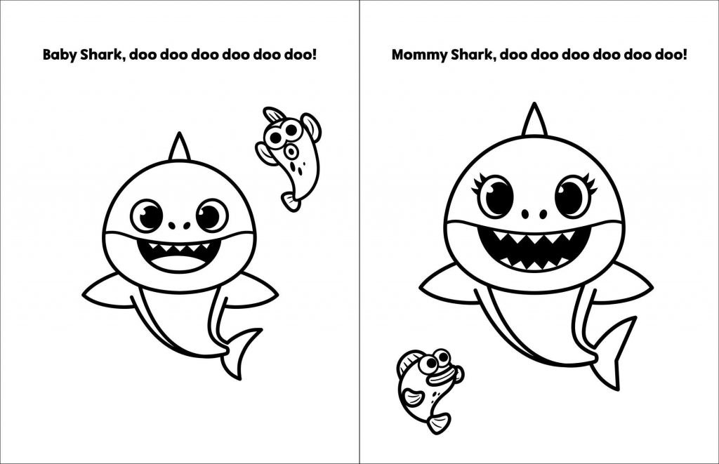 Baby Shark Coloring
 Do you kids love sharks Baby shark coloring pages is all