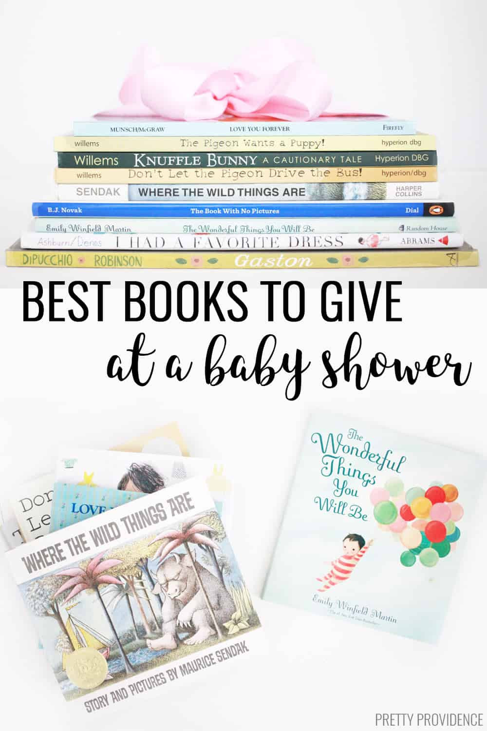 Baby Shower Book Gift Ideas
 Best Books to Give at a Baby Shower Pretty Providence