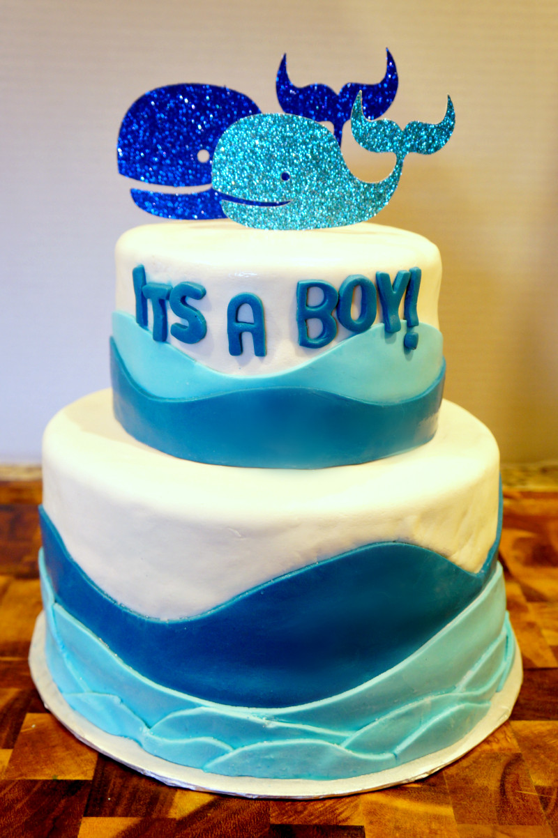 Baby Shower Cake Recipe
 whale baby shower cake