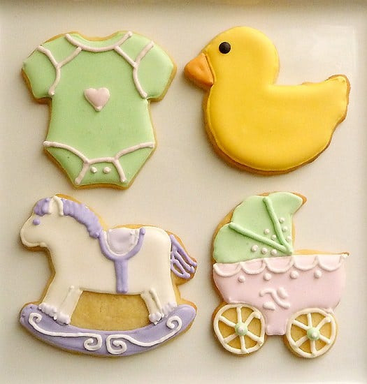 Baby Shower Cookie Recipes
 Classic Baby Shower Cookies