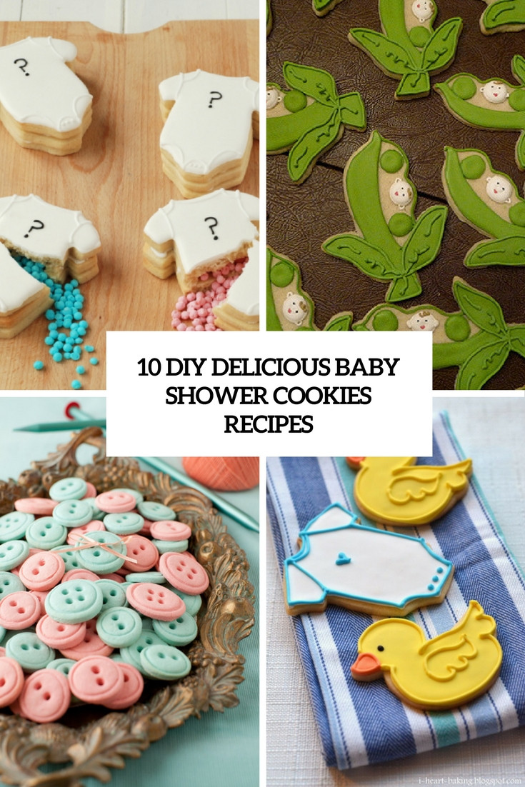 Baby Shower Cookie Recipes
 10 DIY Delicious Baby Shower Cookies Recipes Shelterness