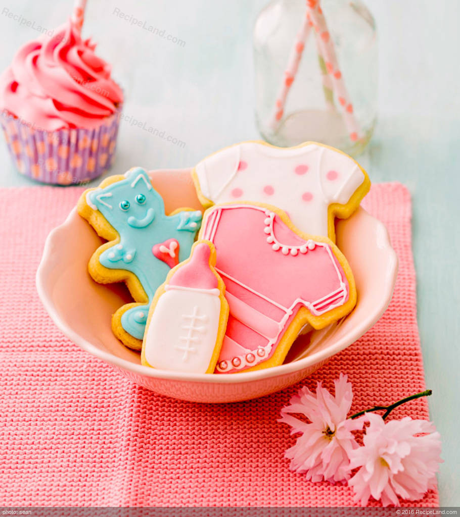 Baby Shower Cookie Recipes
 Baby Shower Sugar Cookies Recipe