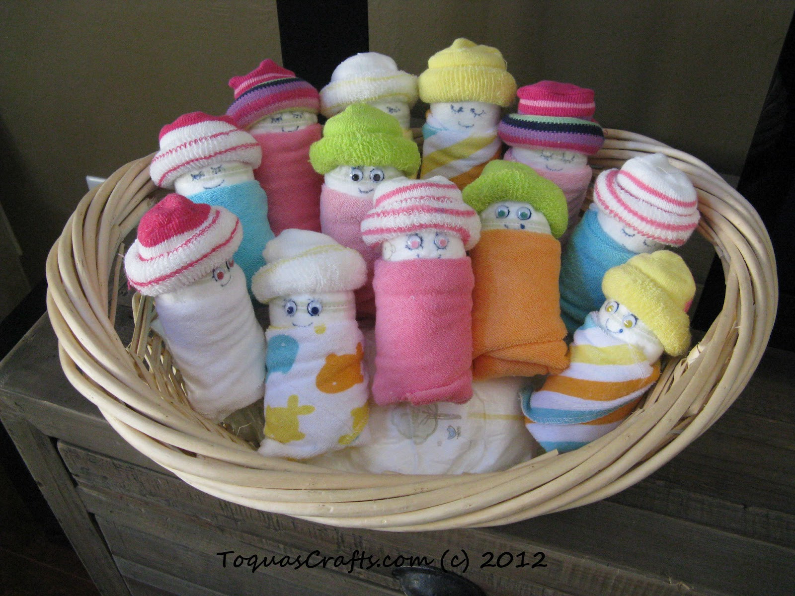 Baby Shower Craft Decorations
 Toqua s Crafts Baby Shower