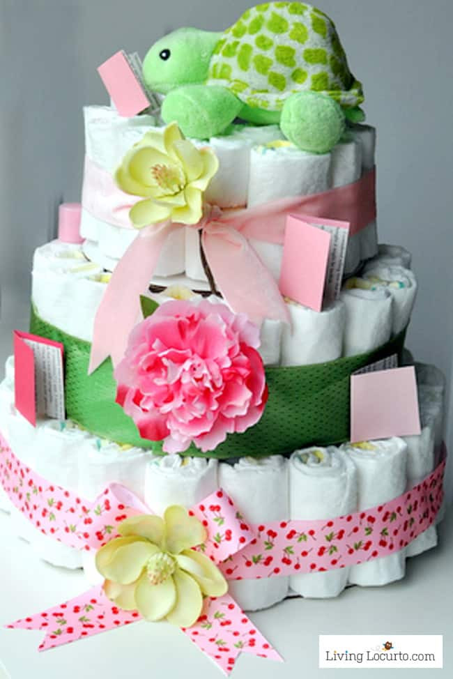 Baby Shower Craft Gift Ideas
 How to Make a Diaper Cake