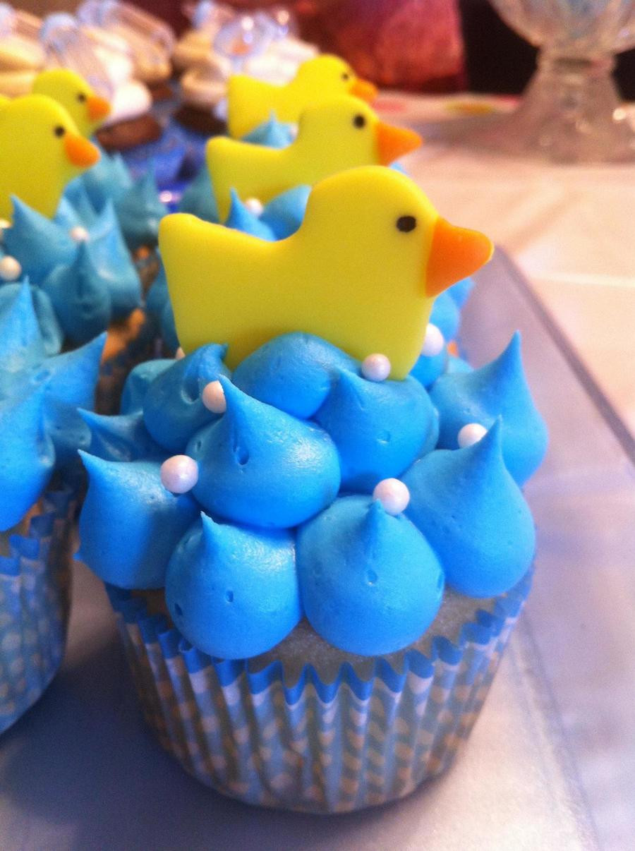 Baby Shower Cupcakes Recipe
 Duck Baby Shower Cupcakes CakeCentral