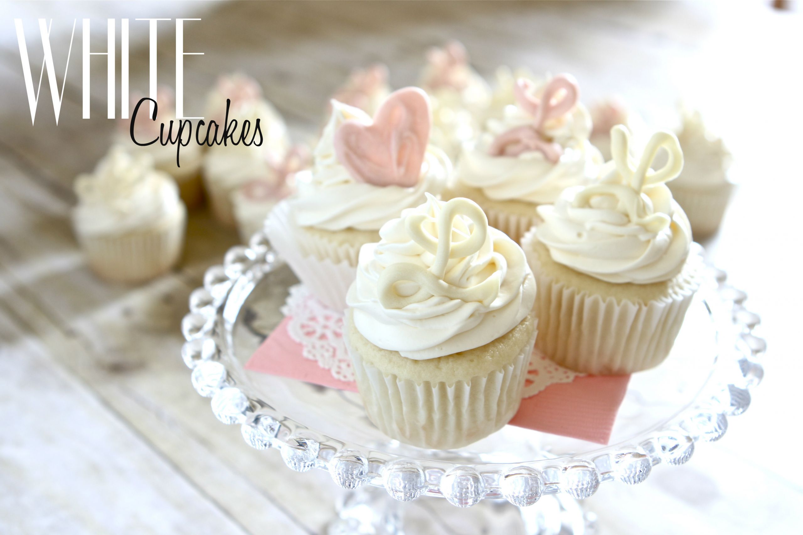Baby Shower Cupcakes Recipe
 White Cupcakes for a virtual Baby Shower