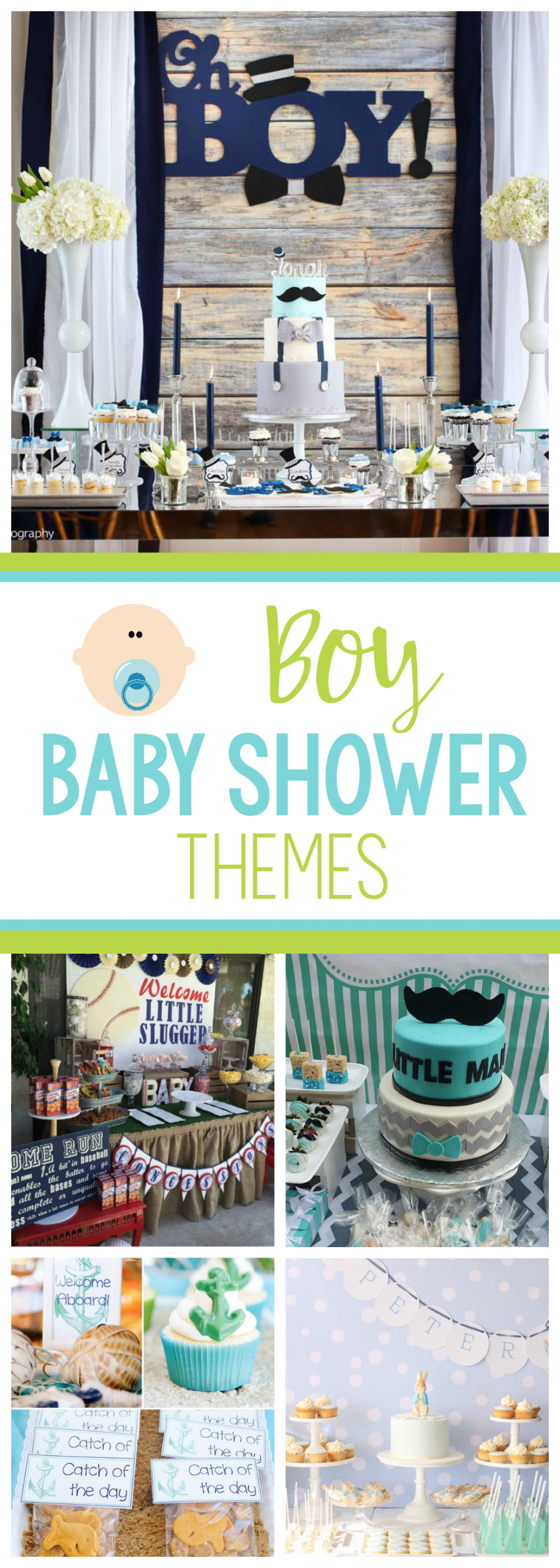 Baby Shower Decorations Ideas For Boy
 Baby Boy Baby Shower Themes – Fun Squared