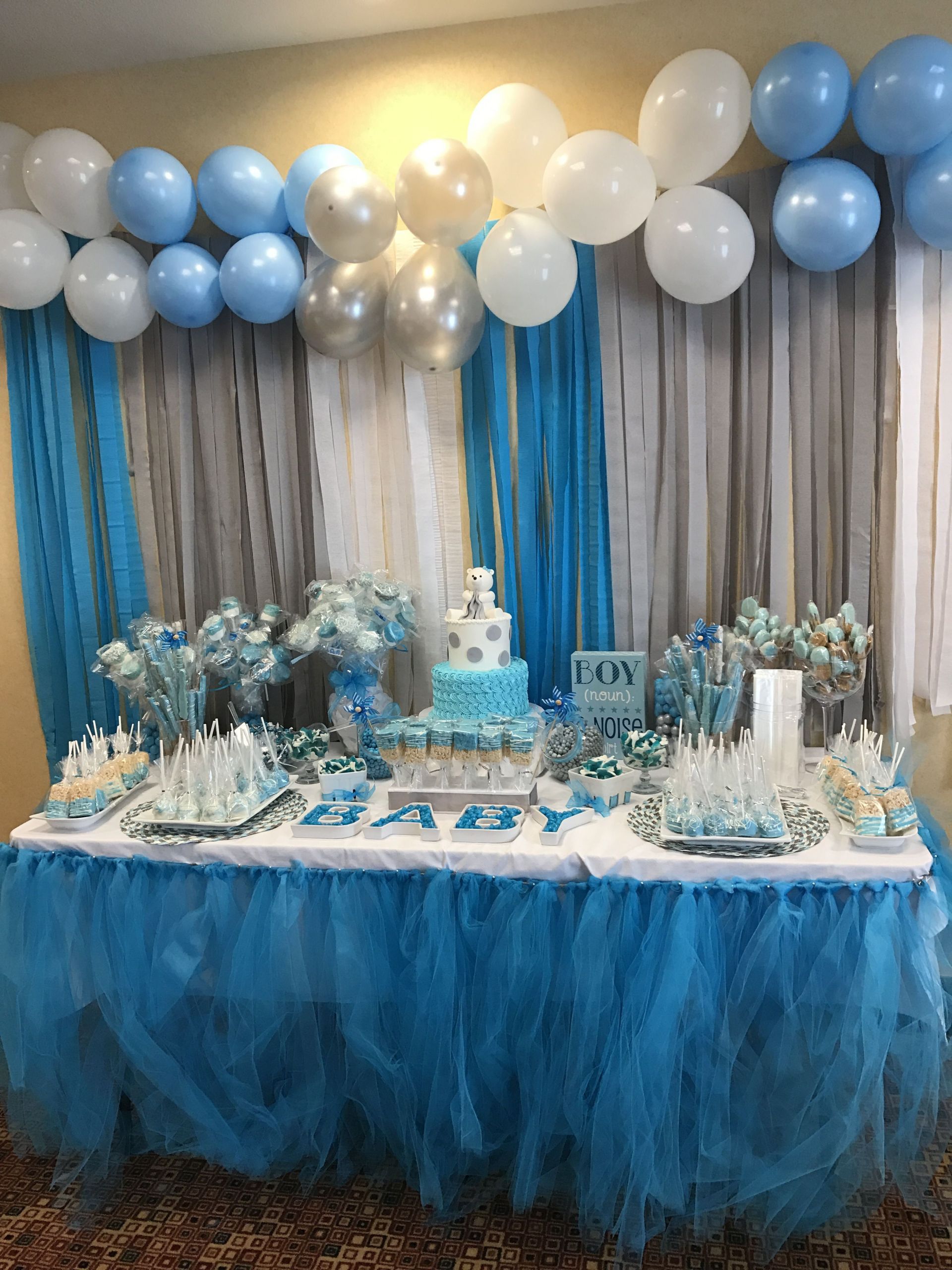 Baby Shower Decorations Ideas For Boy
 Baby Boy Baby Shower