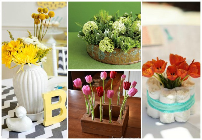 Baby Shower DIY Centerpieces
 Baby Shower Centerpieces You Can Make Yourself
