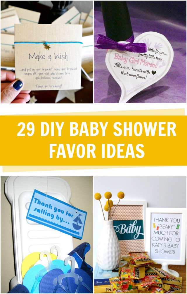 Baby Shower Favor Ideas DIY
 Homemade Baby Shower Favors C R A F T