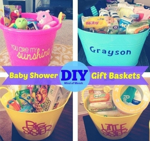 Baby Shower Gift Basket DIY
 DIY Baby Shower Gift Baskets