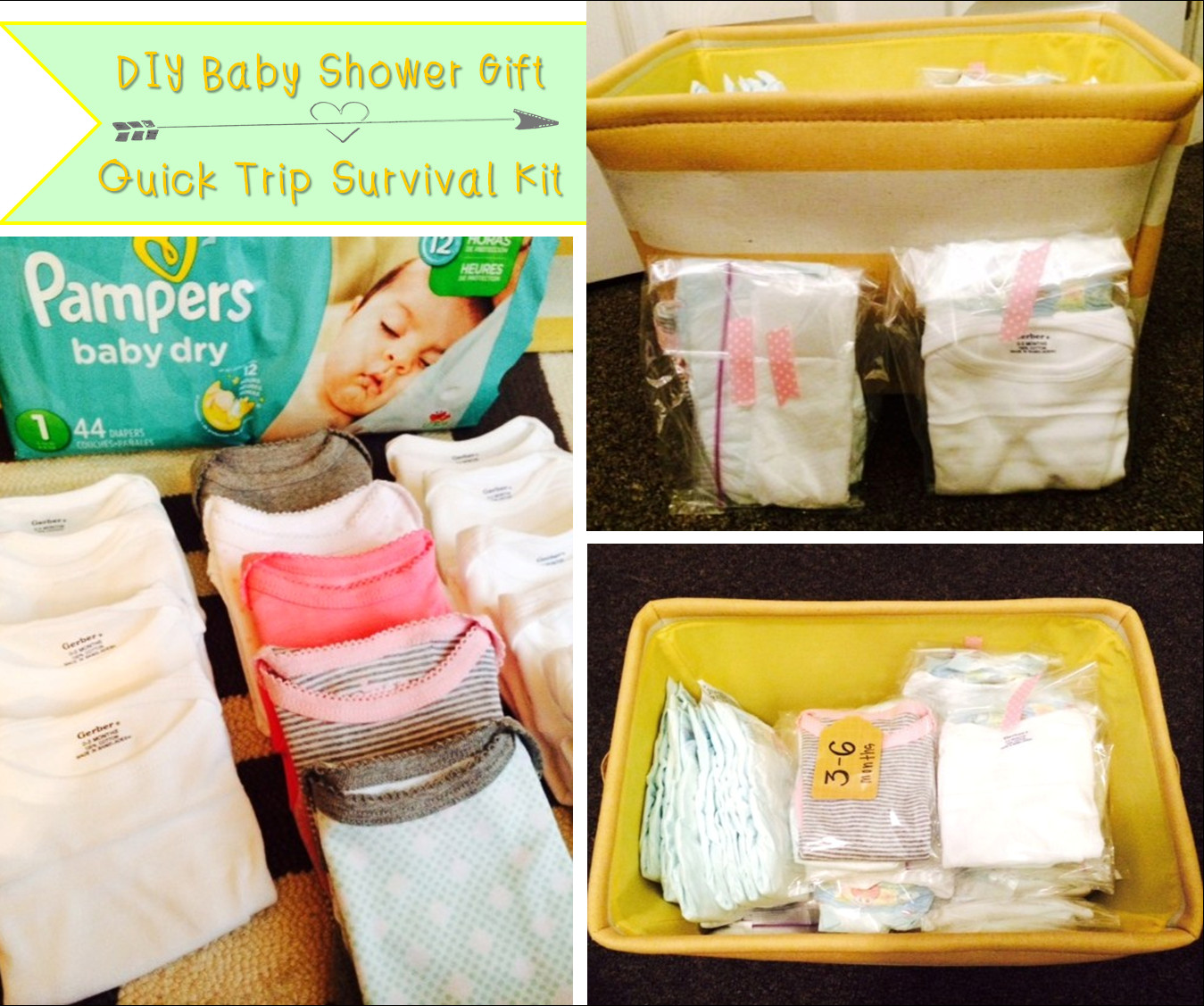 Baby Shower Gift DIY
 Jessica Stout Design DIY Baby Shower Gift Quick Trip
