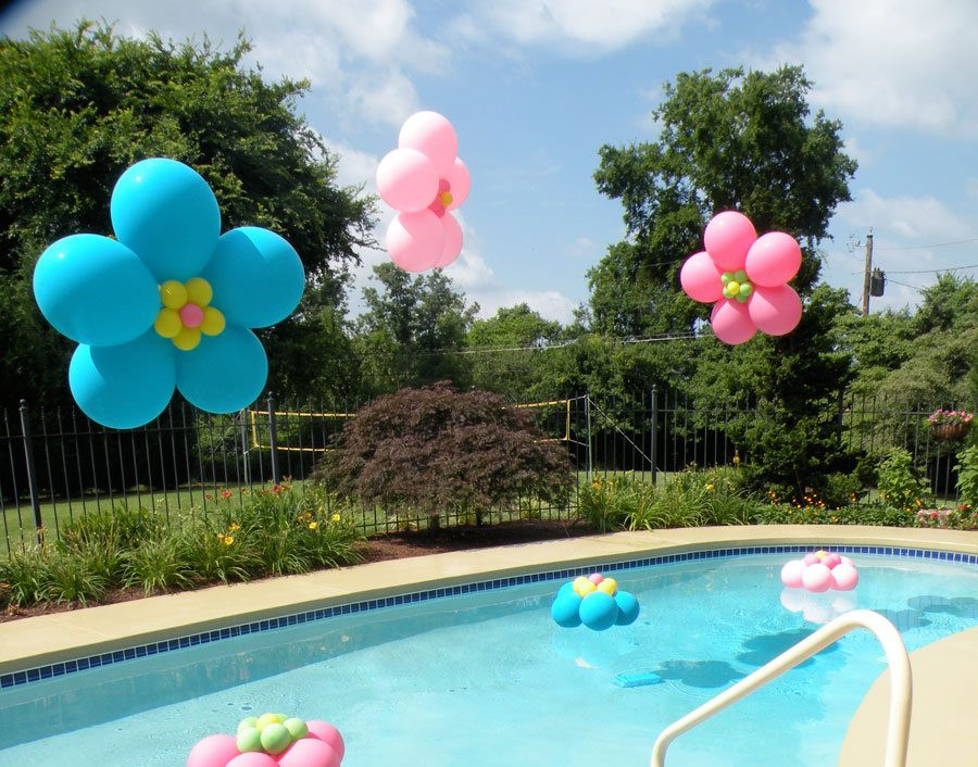Baby Shower Pool Party Ideas
 Party Decor Knoxville Parties Balloons