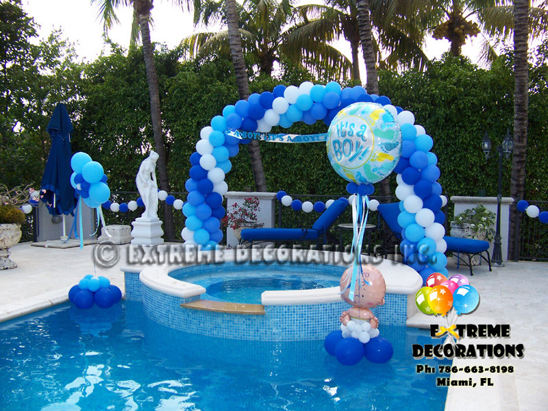 Baby Shower Pool Party Ideas
 Party Decorations Miami