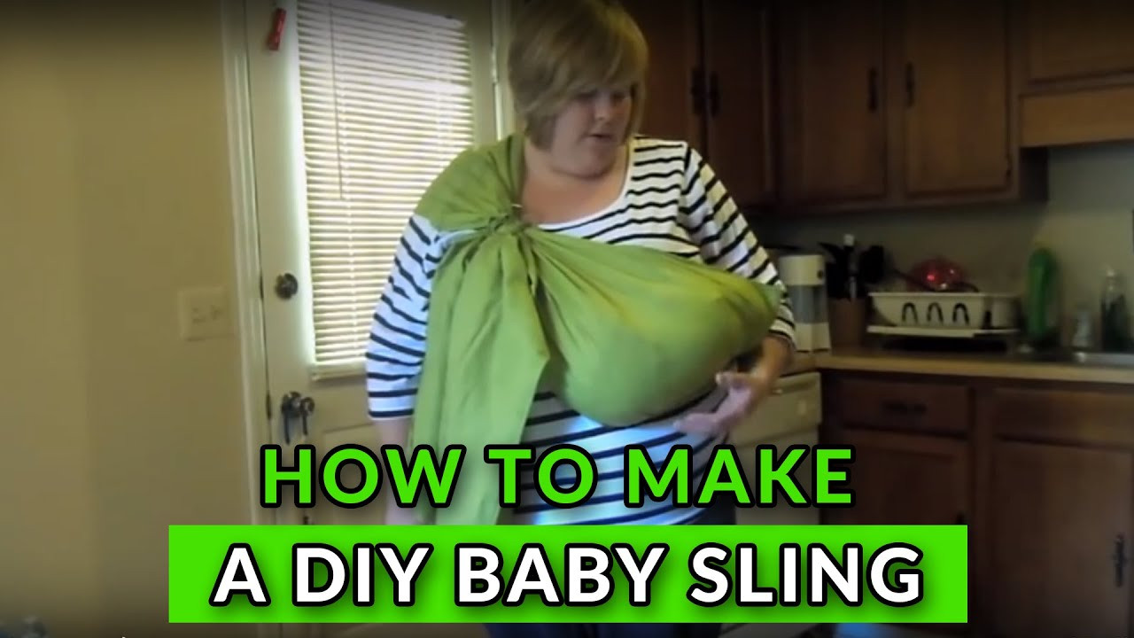Baby Sling DIY
 How to Make a DIY Baby Sling